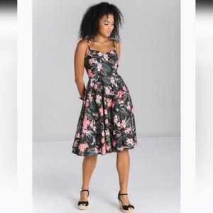 Hell Bunny Calypso 50's Dress Size Small